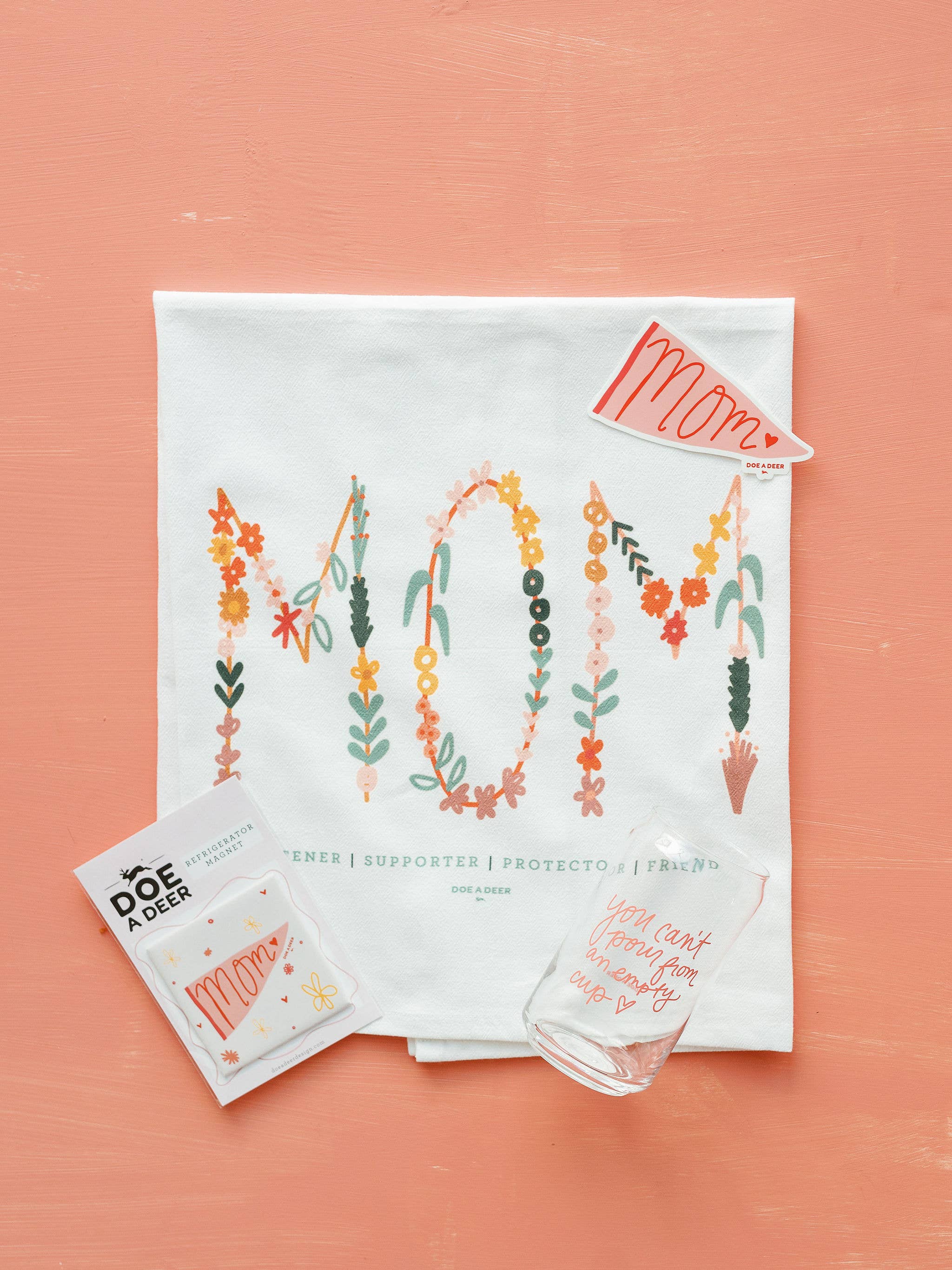Doe a Deer Flour Sack Towel - Thumbnail 4