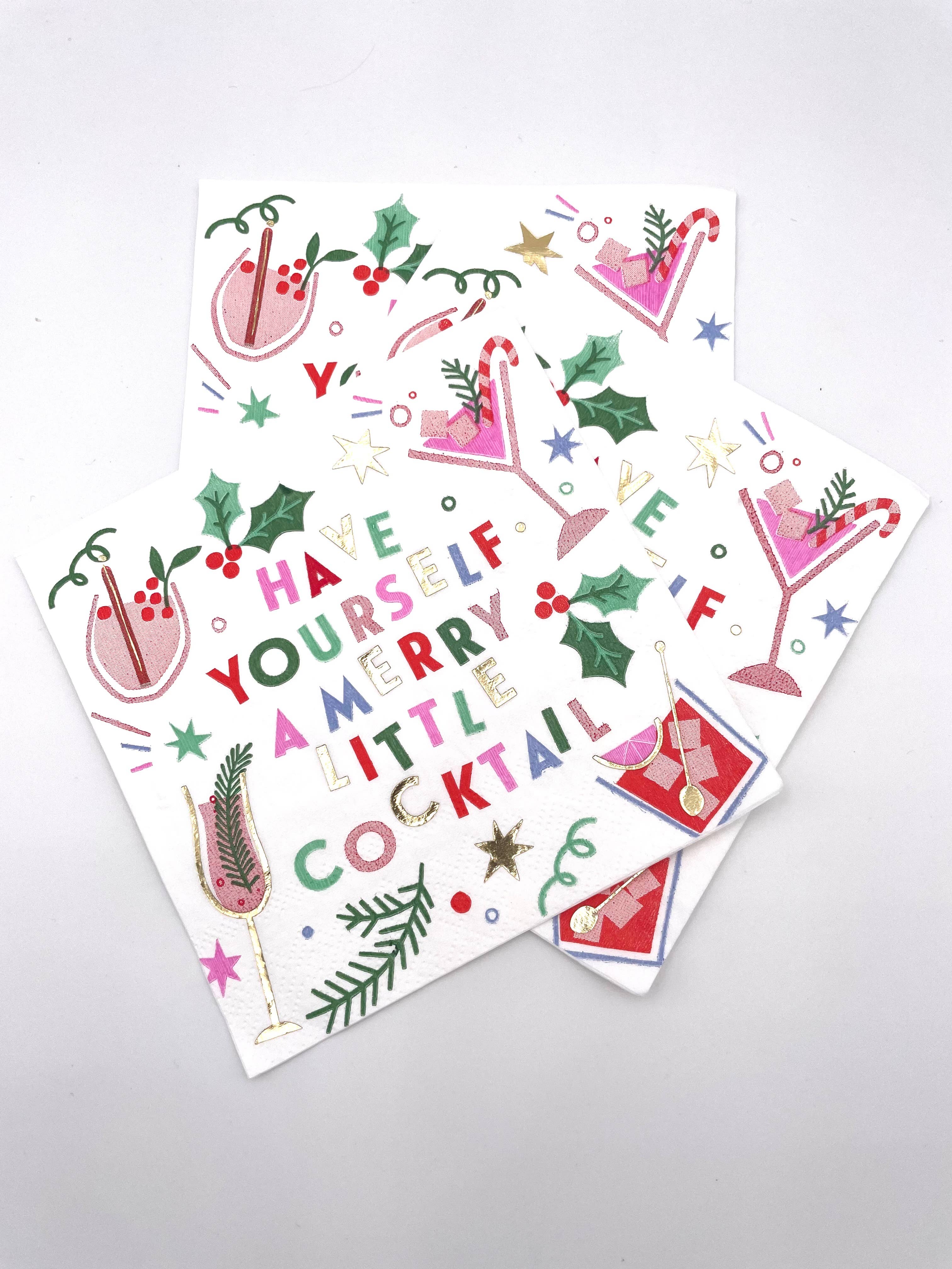 Soiree Sisters Cocktail Napkins - Thumbnail 4
