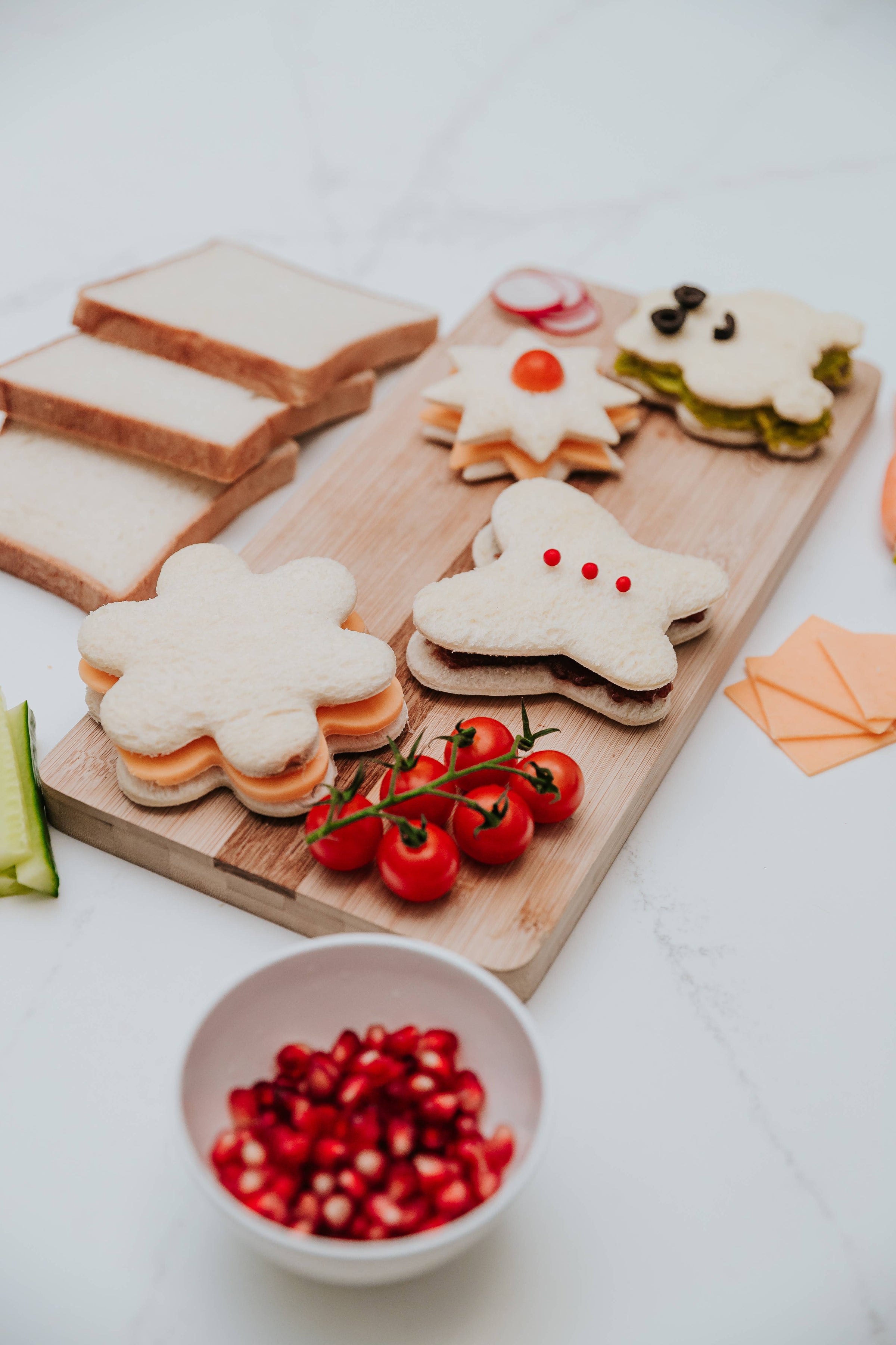 Handstand Kitchen - Sandwich Cutter - either Butterfly, Sunshine
